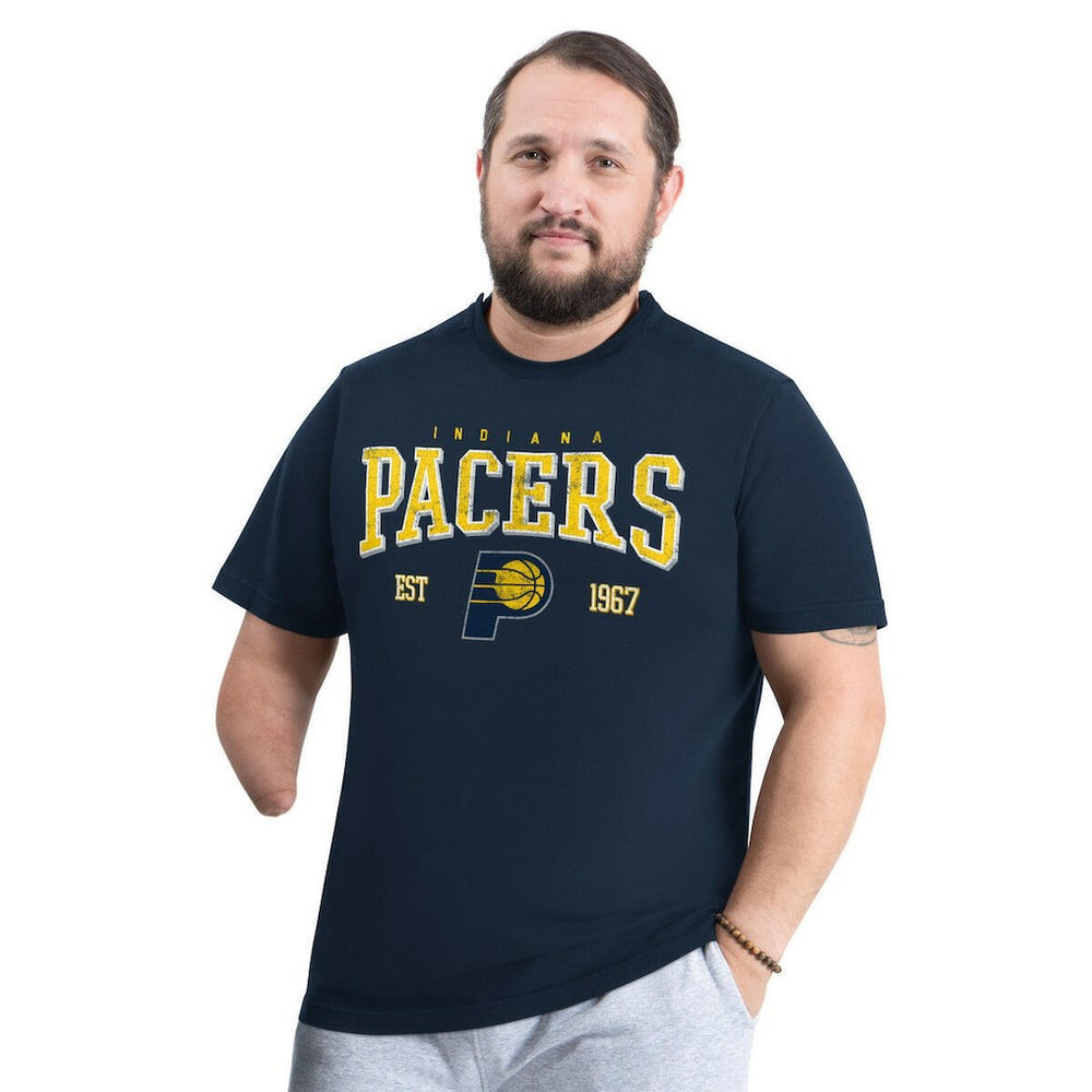 Indiana Pacers G-III Sports by Carl Banks Adaptive Classic Team Spirit Short Sleeve T-Shirt