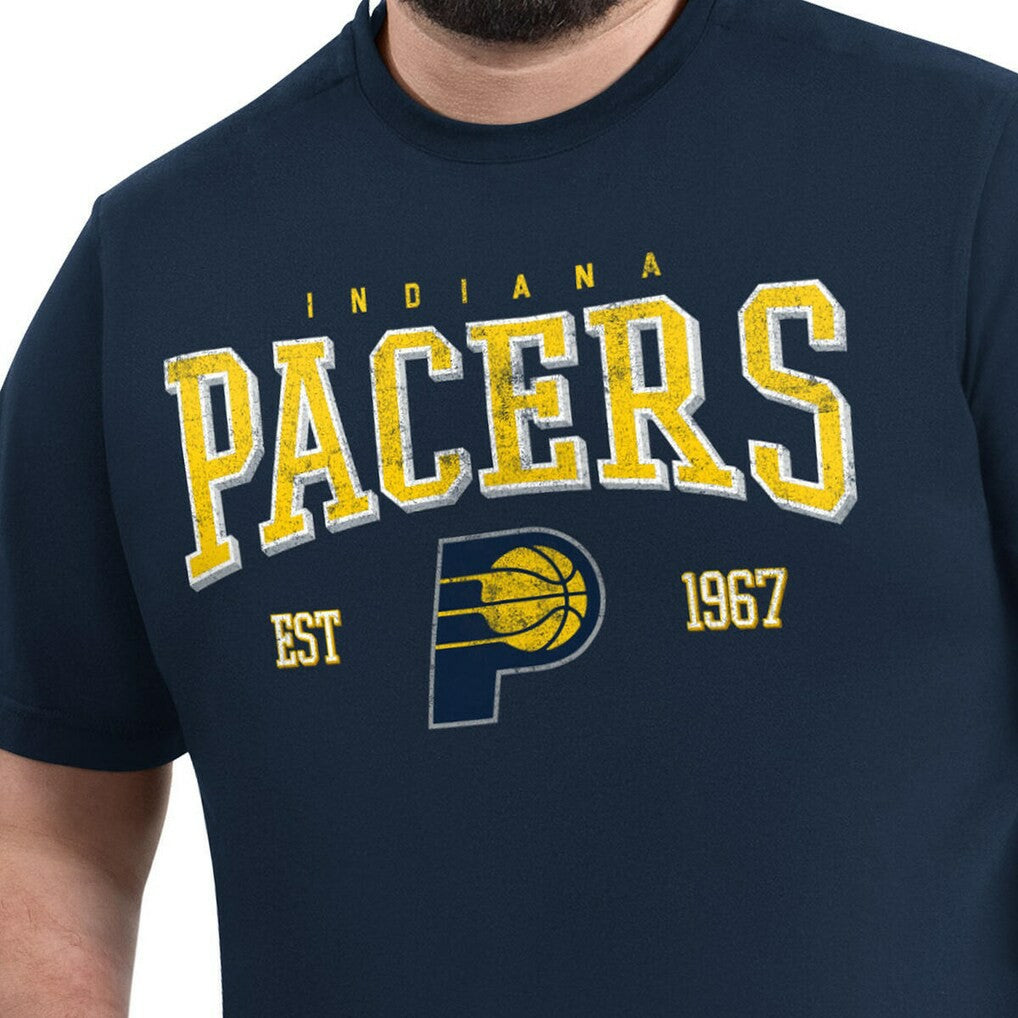 Indiana Pacers G-III Sports by Carl Banks Adaptive Classic Team Spirit Short Sleeve T-Shirt