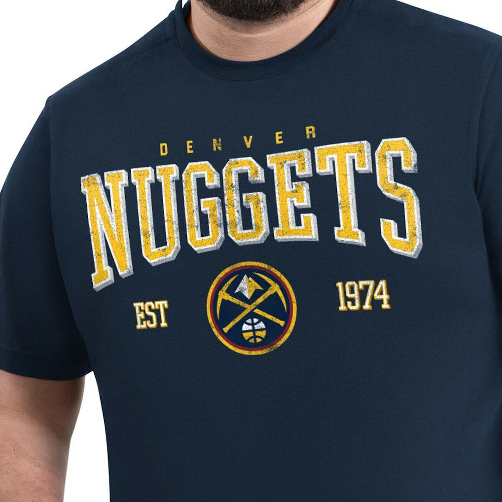 Denver Nuggets G-III Sports by Carl Banks Adaptive Classic Team Spirit Short Sleeve T-Shirt sale