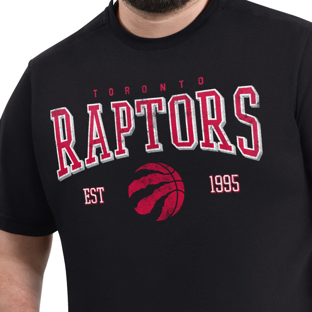 Toronto Raptors G-III Sports by Carl Banks Adaptive Classic Team Spirit Short Sleeve T-Shirt