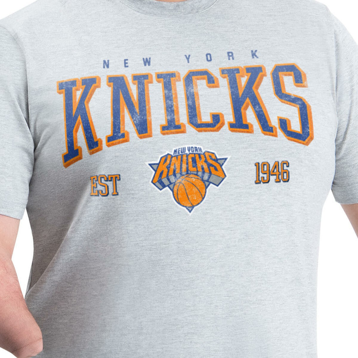 New York Knicks G-III Sports by Carl Banks Adaptive Classic Team Spirit Short Sleeve T-Shirt