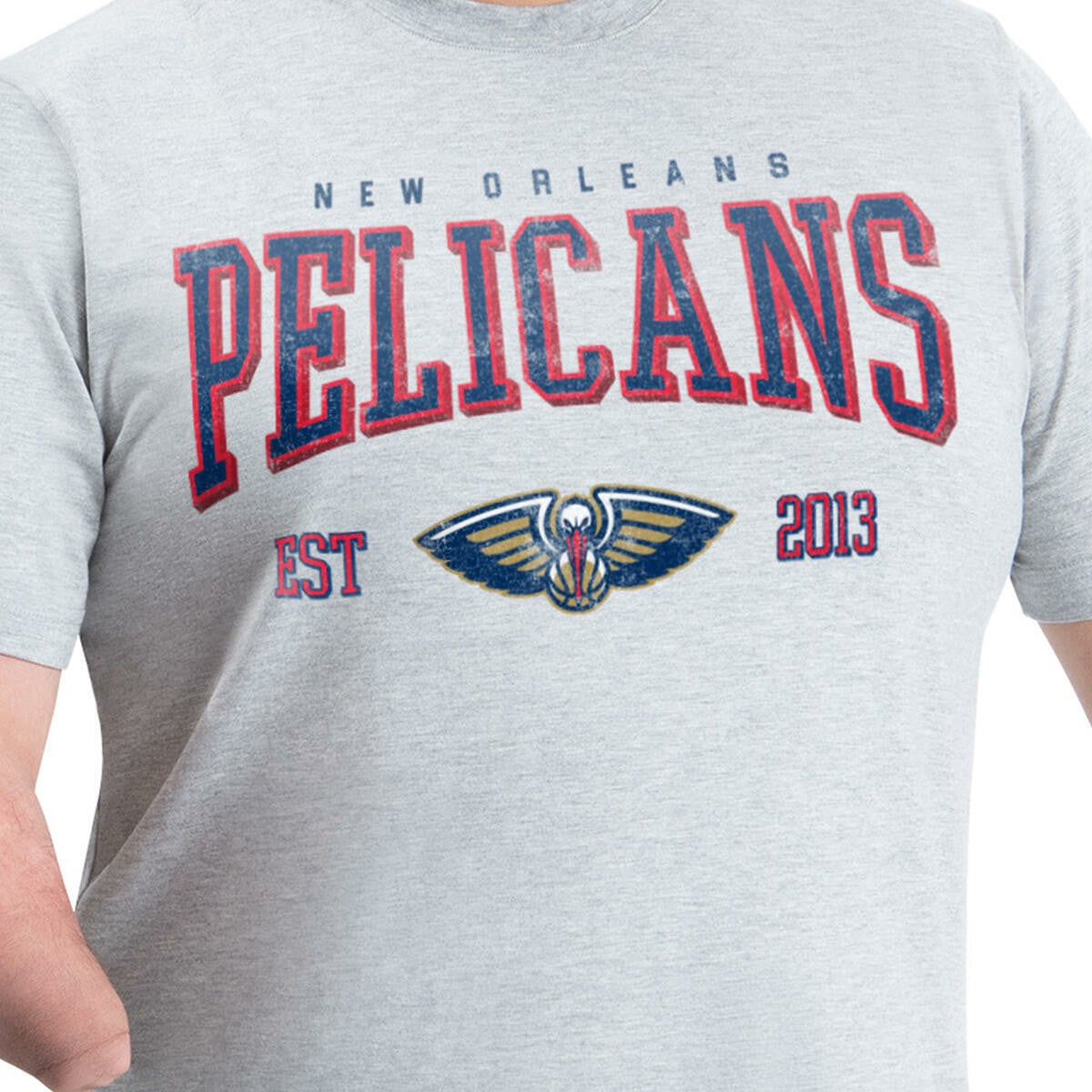 New Orleans Pelicans G-III Sports by Carl Banks Adaptive Classic Team Spirit Short Sleeve T-Shirt