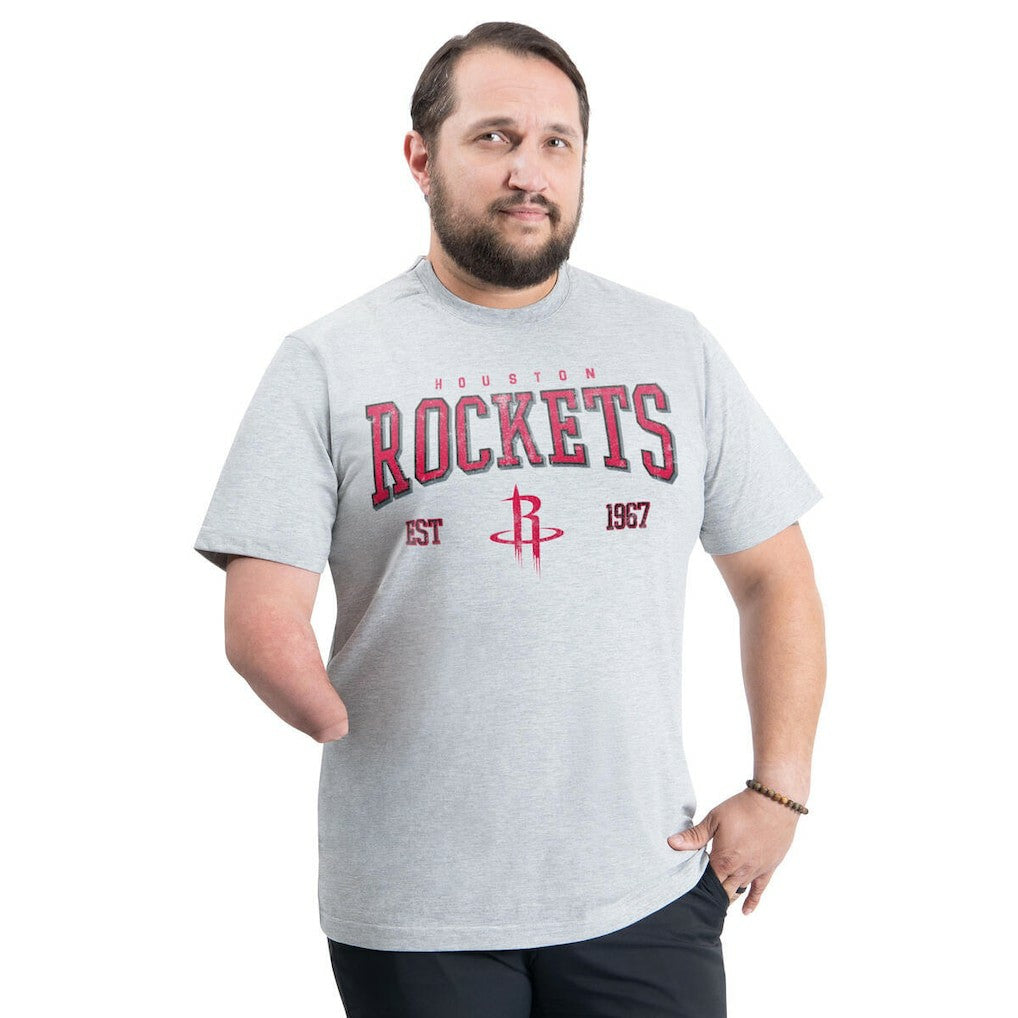 Houston Rockets G-III Sports by Carl Banks Adaptive Classic Team Spirit Short Sleeve T-Shirt