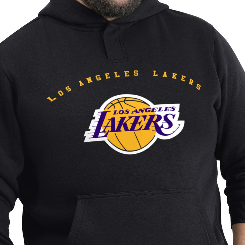 Los Angeles Lakers G-III Sports by Carl Banks Adaptive Team Arc Fleece Hoodie