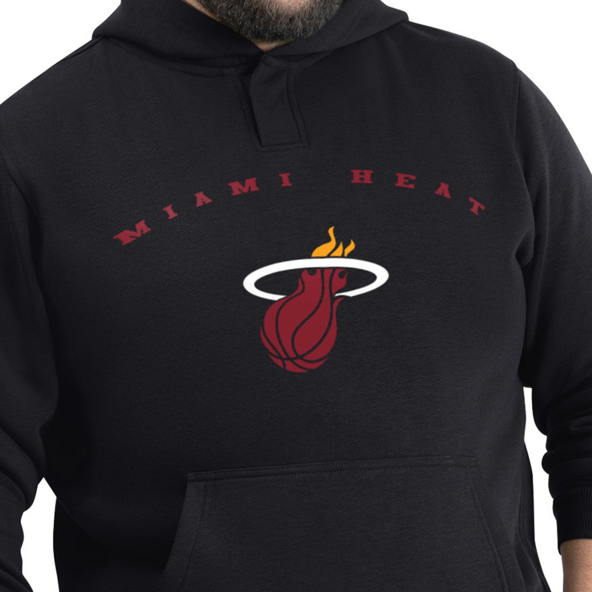 Miami Heat G-III Sports by Carl Banks Adaptive Team Arc Fleece Hoodie