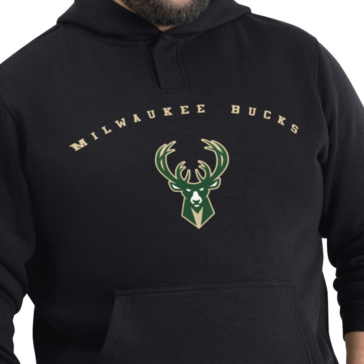 Milwaukee Bucks G-III Sports by Carl Banks Adaptive Team Arc Fleece Hoodie