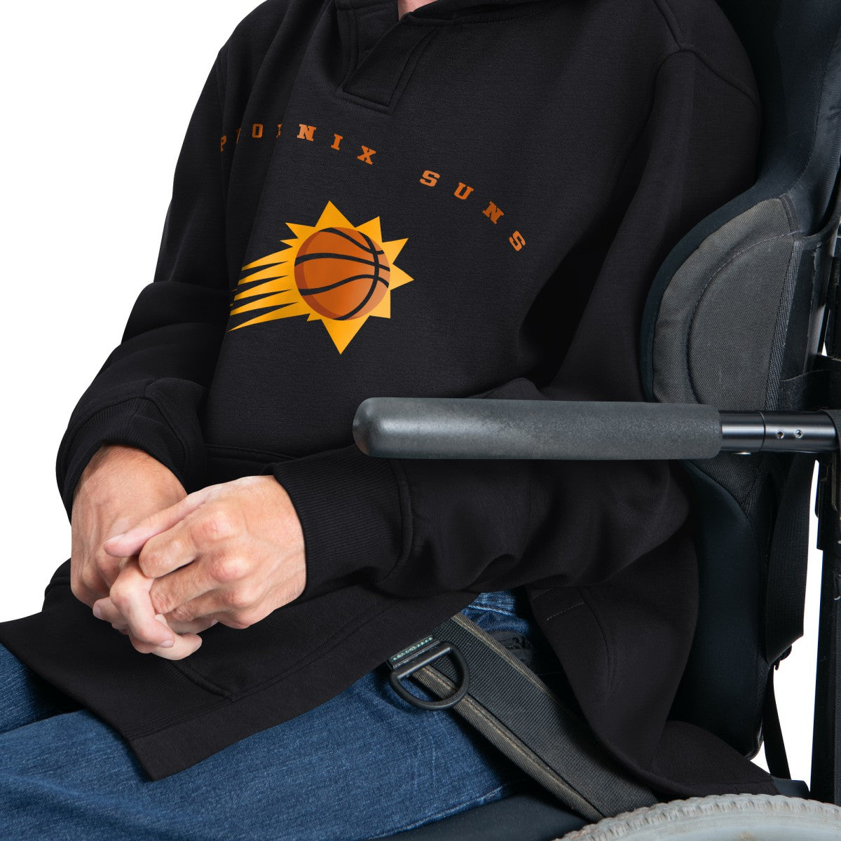 Phoenix Suns G-III Sports by Carl Banks Adaptive Team Arc Fleece Hoodie
