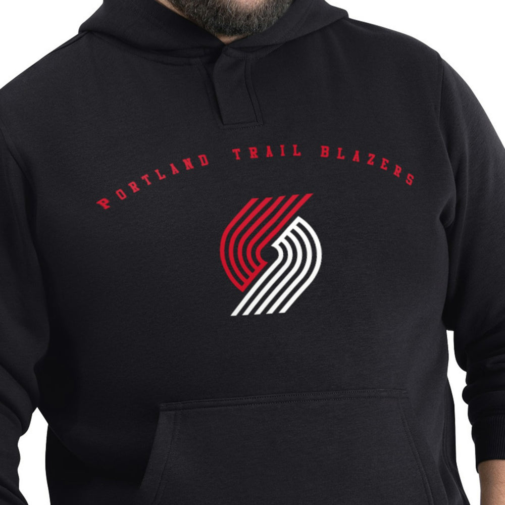 Portland Trail Blazers G-III Sports by Carl Banks Adaptive Team Arc Fleece Hoodie