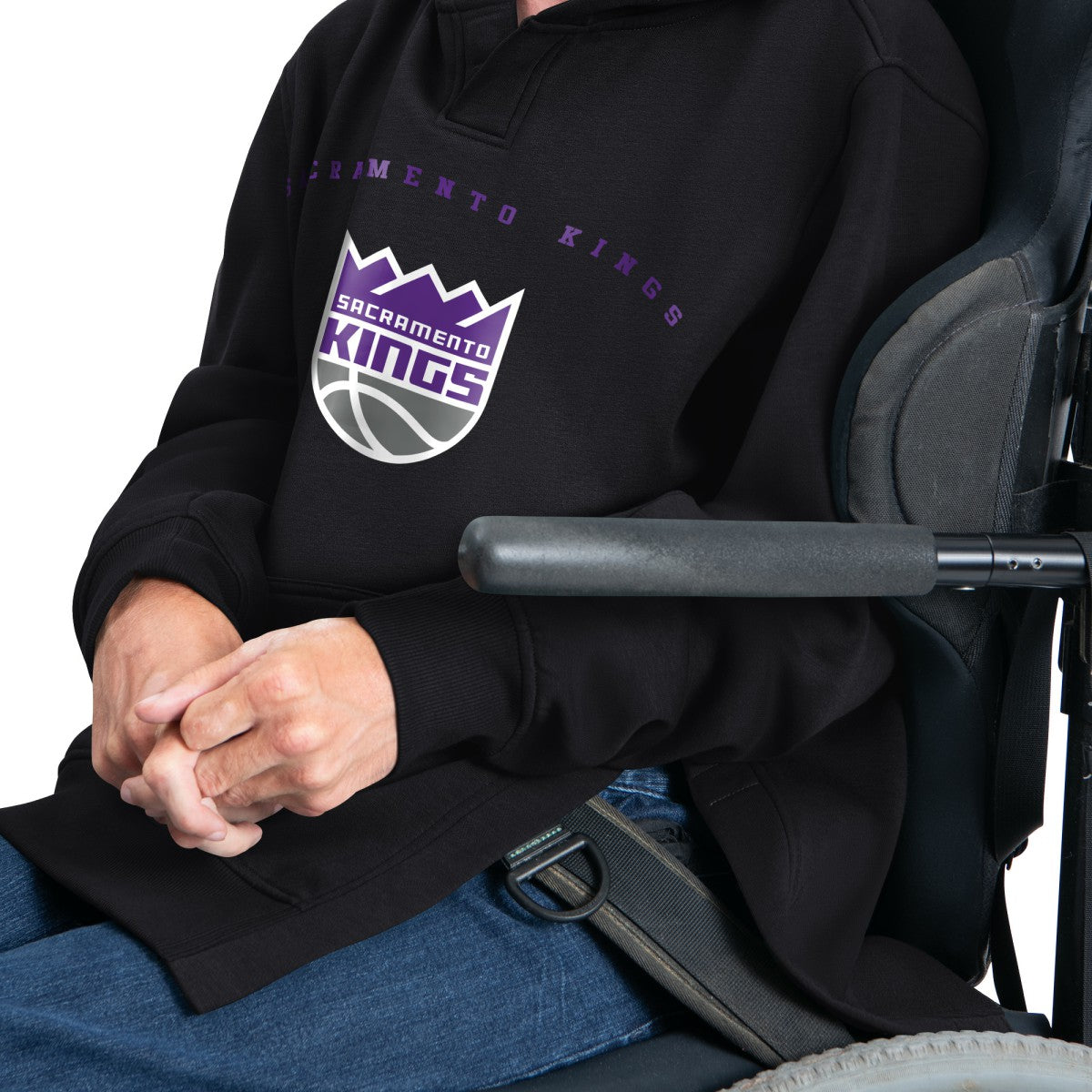 Sacramento Kings G-III Sports by Carl Banks Adaptive Team Arc Fleece Hoodie