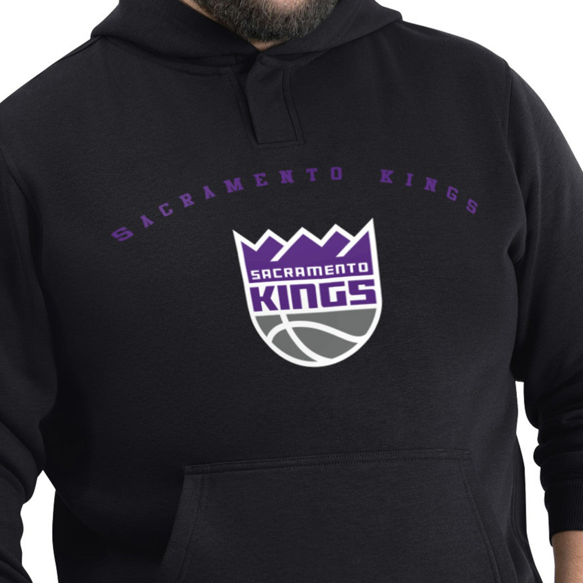 Sacramento Kings G-III Sports by Carl Banks Adaptive Team Arc Fleece Hoodie