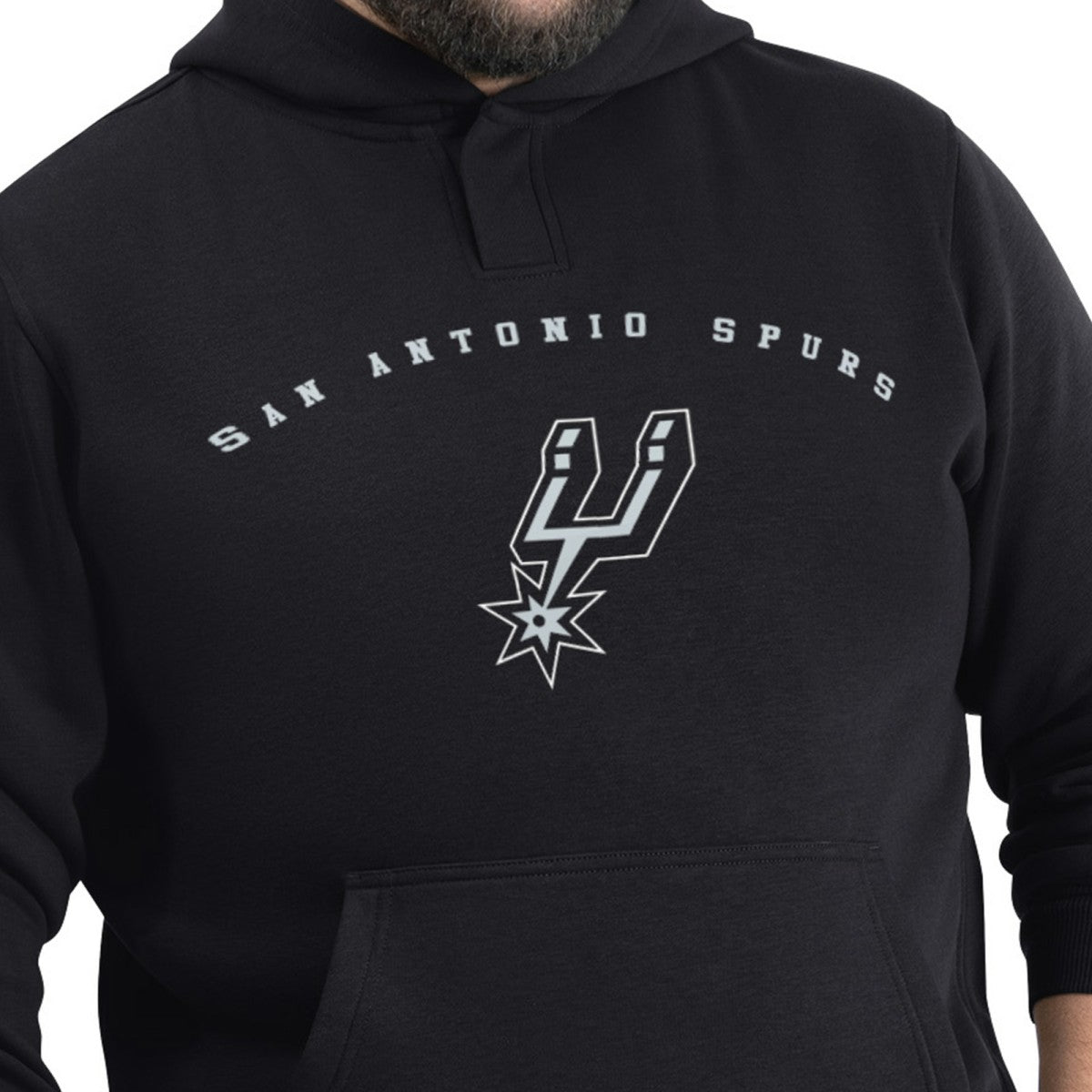 San Antonio Spurs G-III Sports by Carl Banks Adaptive Team Arc Fleece Hoodie