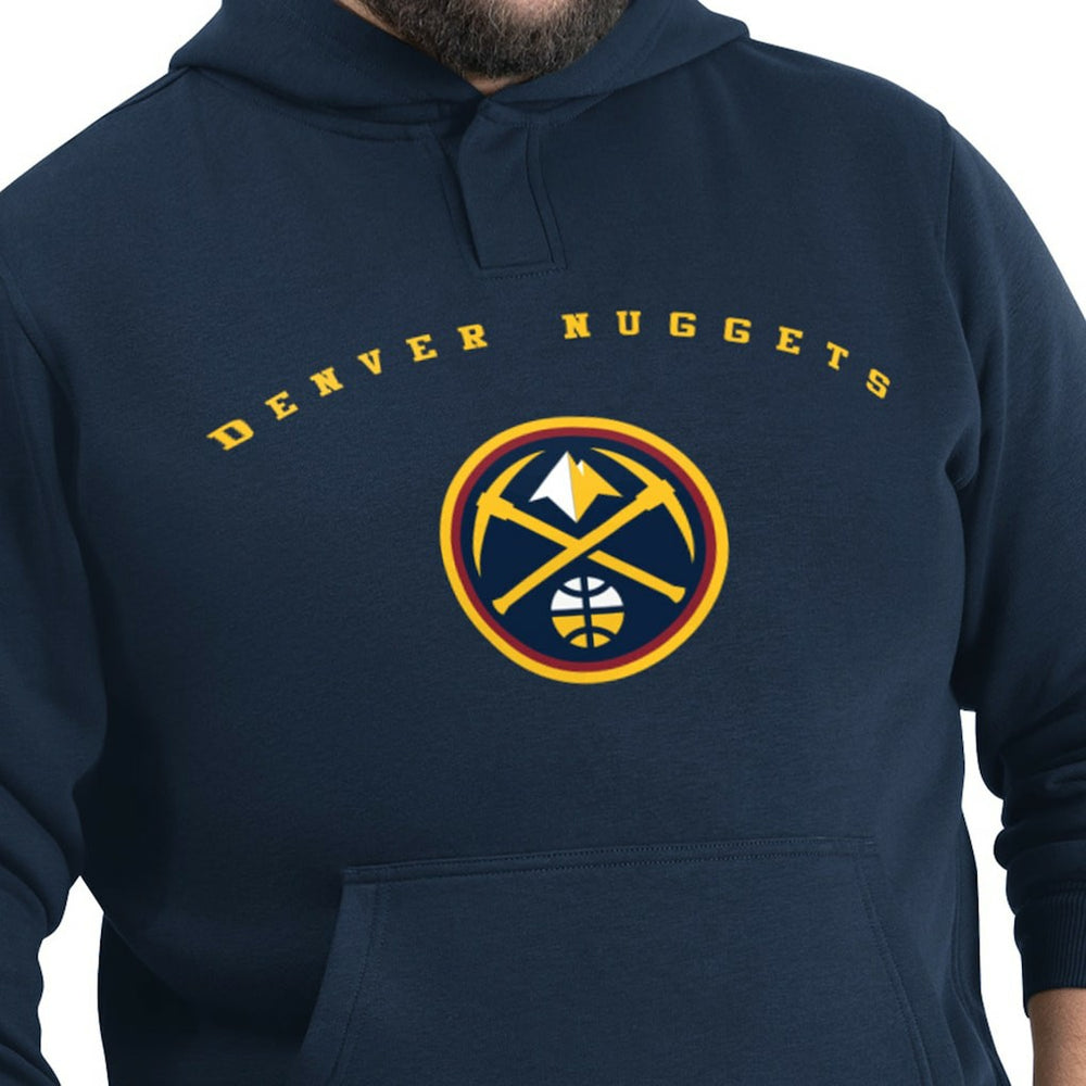 Denver Nuggets G-III Sports by Carl Banks Adaptive Team Arc Fleece Hoodie sale