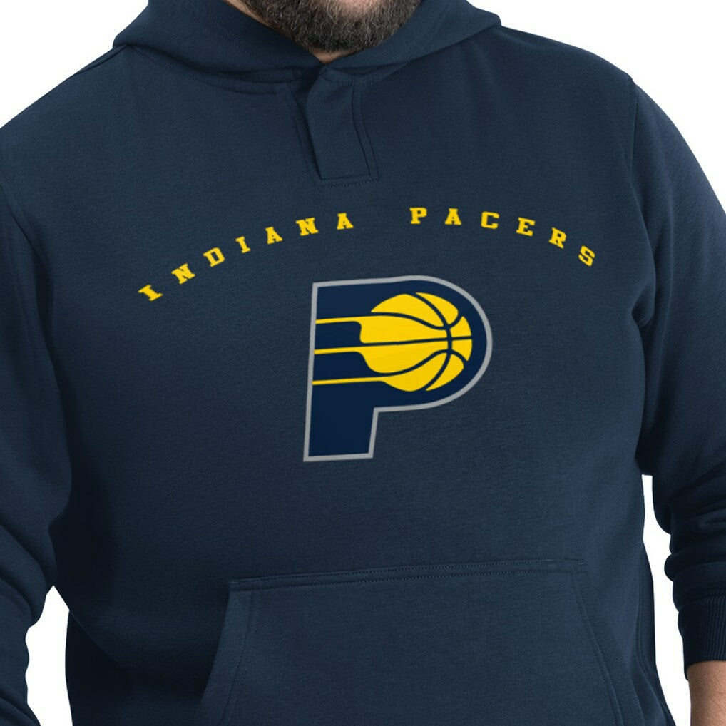 Indiana Pacers G-III Sports by Carl Banks Adaptive Team Arc Fleece Hoodie