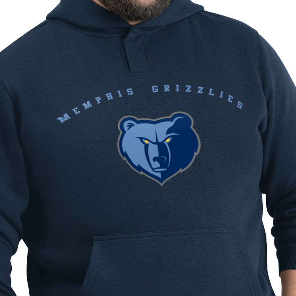 Memphis Grizzlies G-III Sports by Carl Banks Adaptive Team Arc Fleece Hoodie