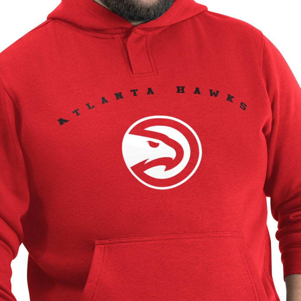 Atlanta Hawks G-III Sports by Carl Banks Adaptive Team Arc Fleece Hoodie