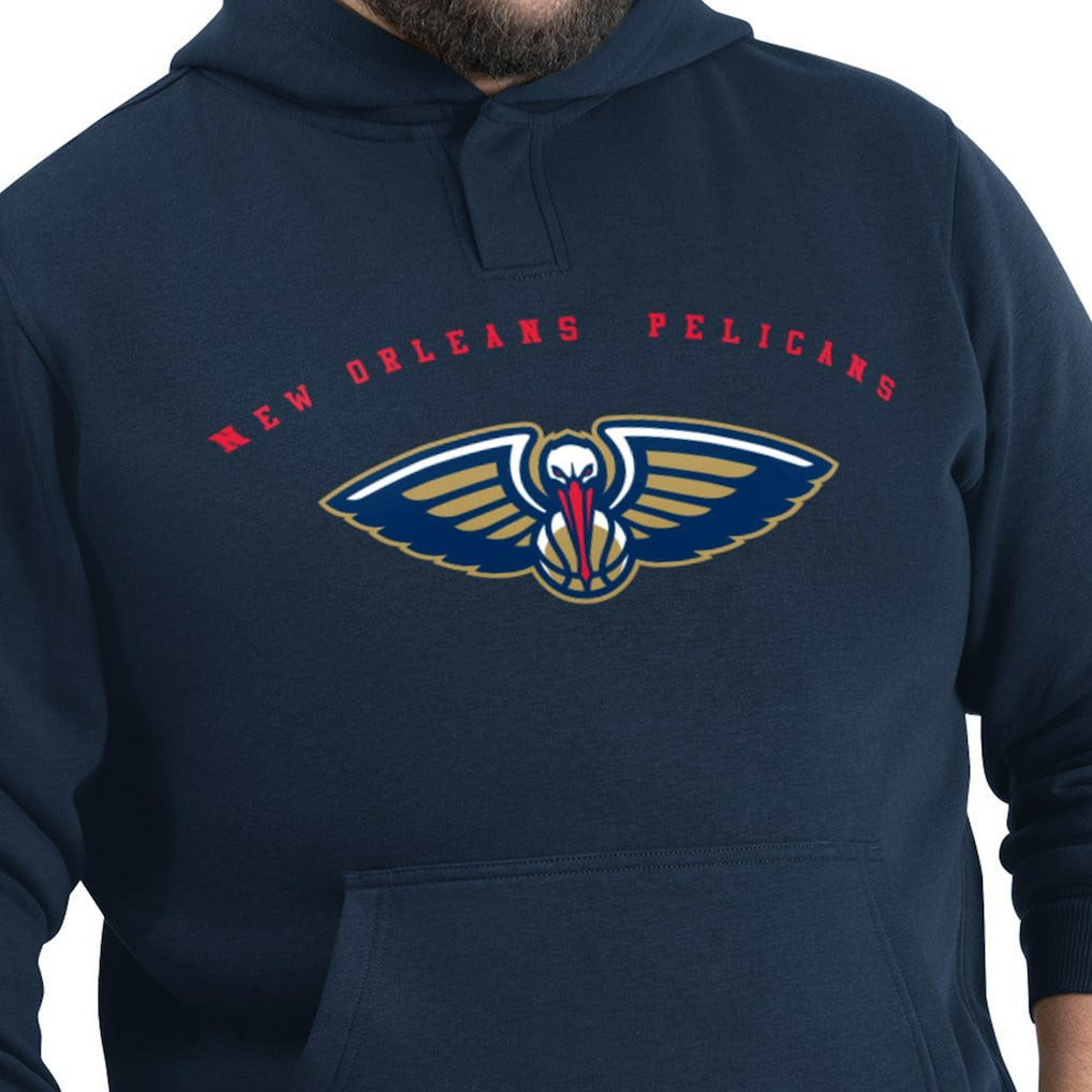New Orleans Pelicans G-III Sports by Carl Banks Adaptive Team Arc Fleece Hoodie