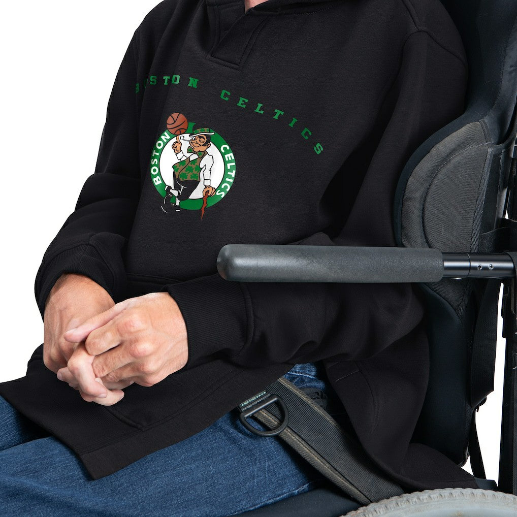 Boston Celtics G-III Sports by Carl Banks Adaptive Team Arc Fleece Hoodie