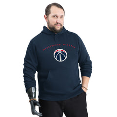 Washington Wizards G-III Sports by Carl Banks Adaptive Team Arc Fleece Hoodie