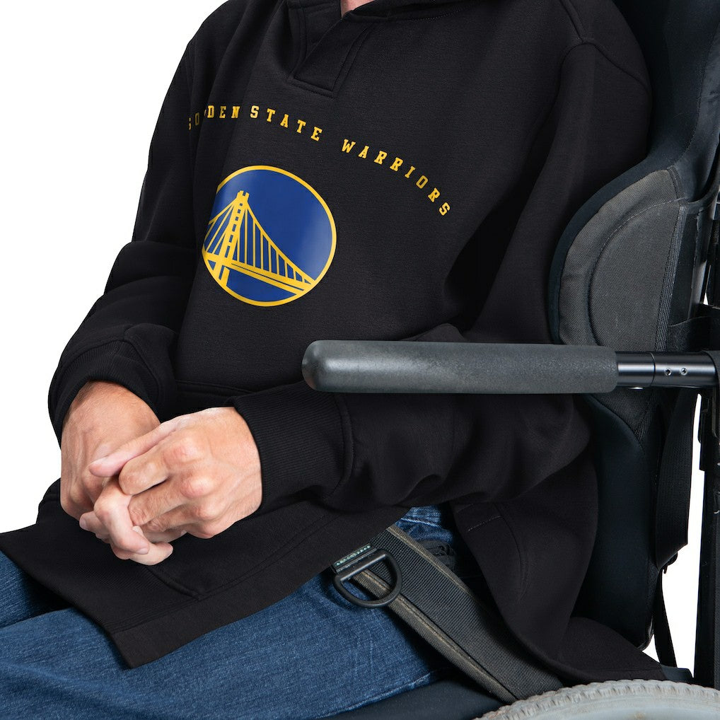 Golden State Warriors G-III Sports by Carl Banks Adaptive Team Arc Fleece Hoodie sale