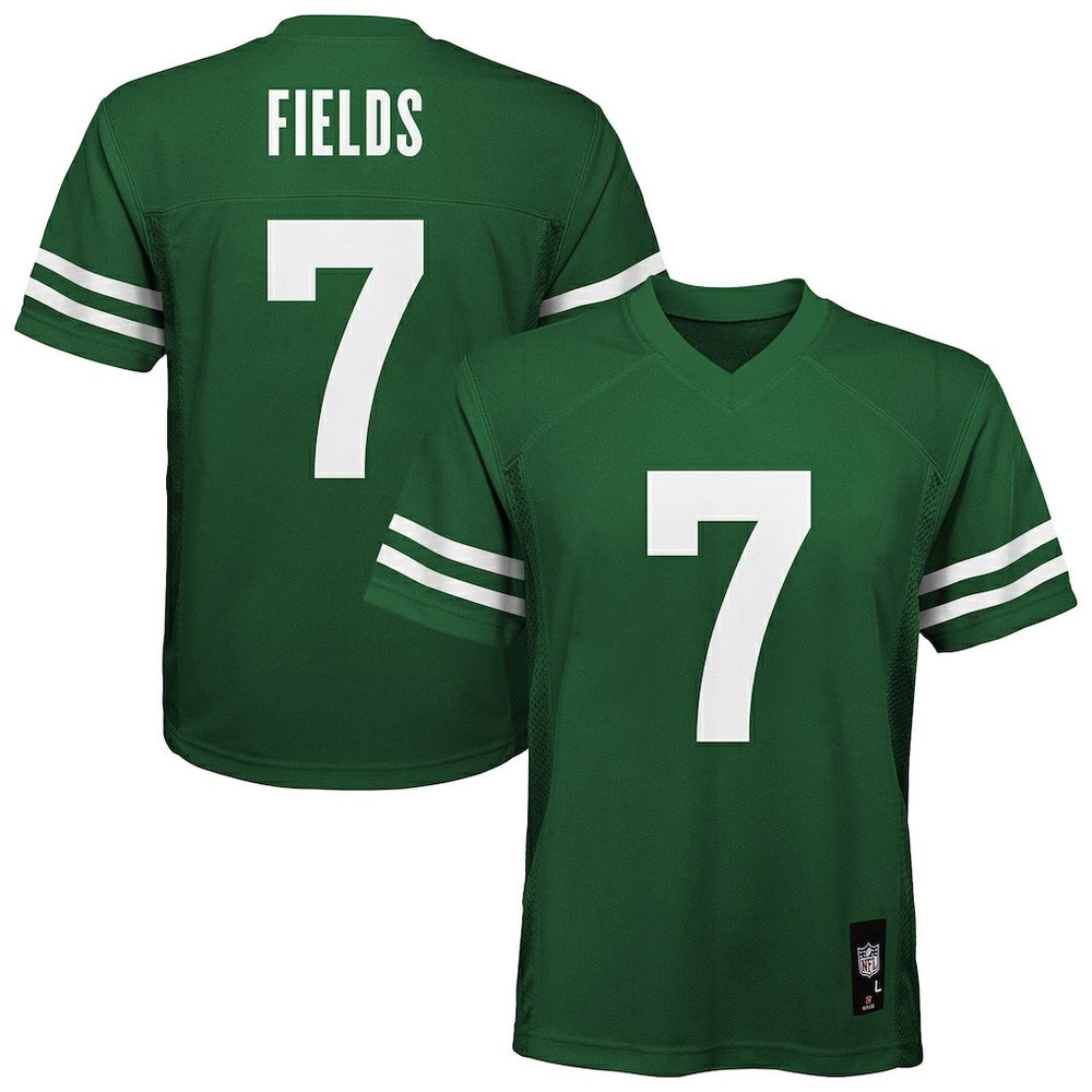Justin Fields  Youth Replica Player Jersey - New York Jets Jerseys