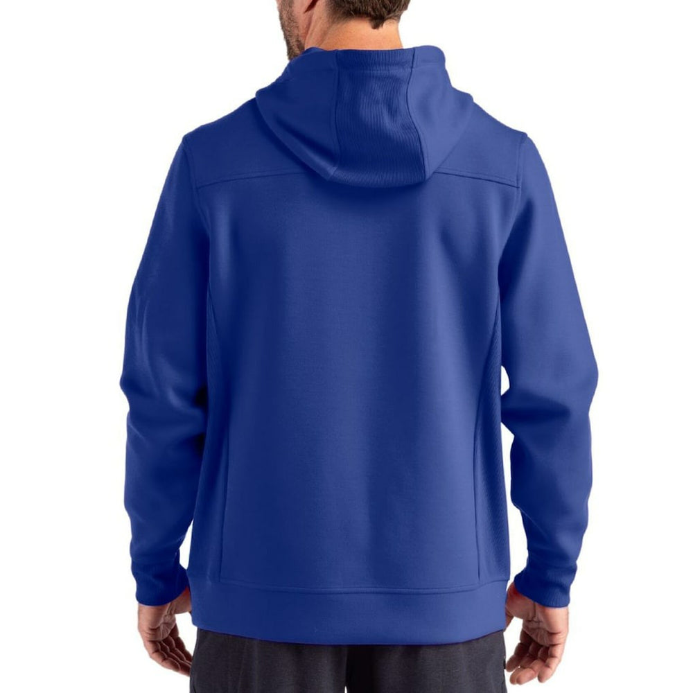 Cutter & Buck Roam Eco Half-Zip Recycled Pullover Hoodie - Los Angeles Chargers Hoodies