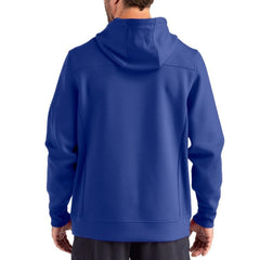 Cutter & Buck Roam Eco Half-Zip Recycled Pullover Hoodie - Los Angeles Chargers Hoodies