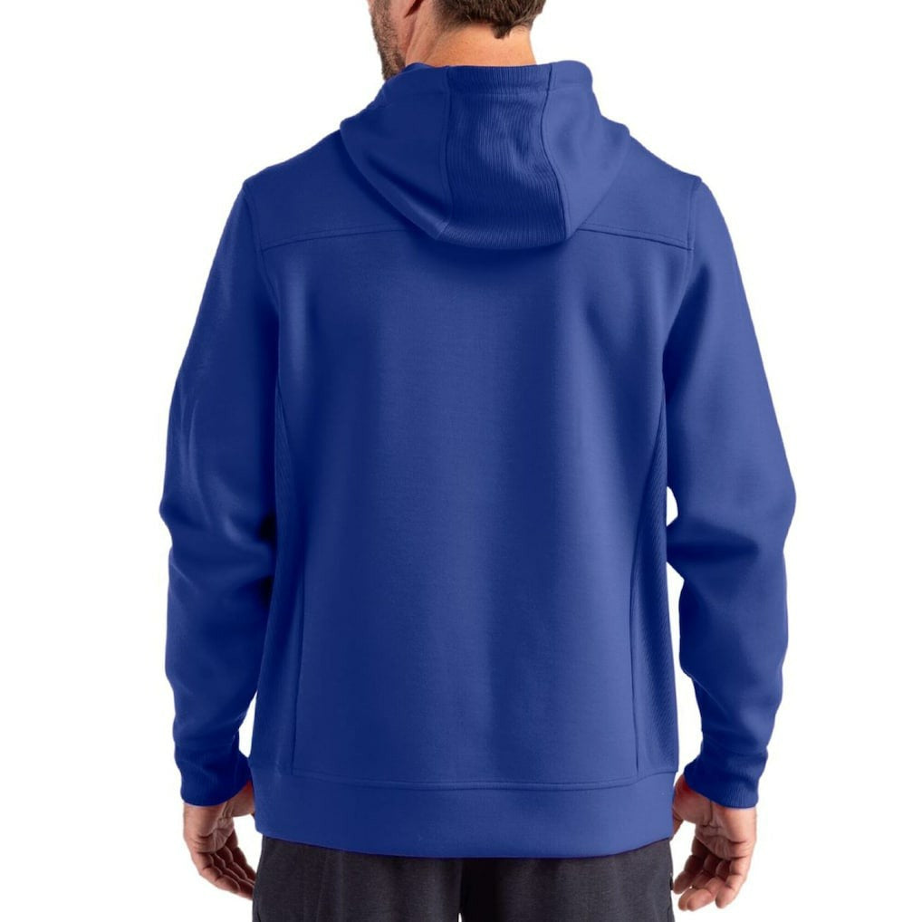 Cutter & Buck Roam Eco Half-Zip Recycled Pullover Hoodie - New York Giants Hoodies