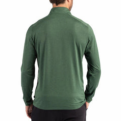 Cutter & Buck Coastline Epic Comfort Recycled Quarter-Zip Pullover - Green Bay Packers Pullover