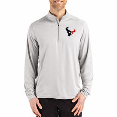 Cutter & Buck Coastline Epic Comfort Recycled Quarter-Zip Pullover - Houston Texans Pullover