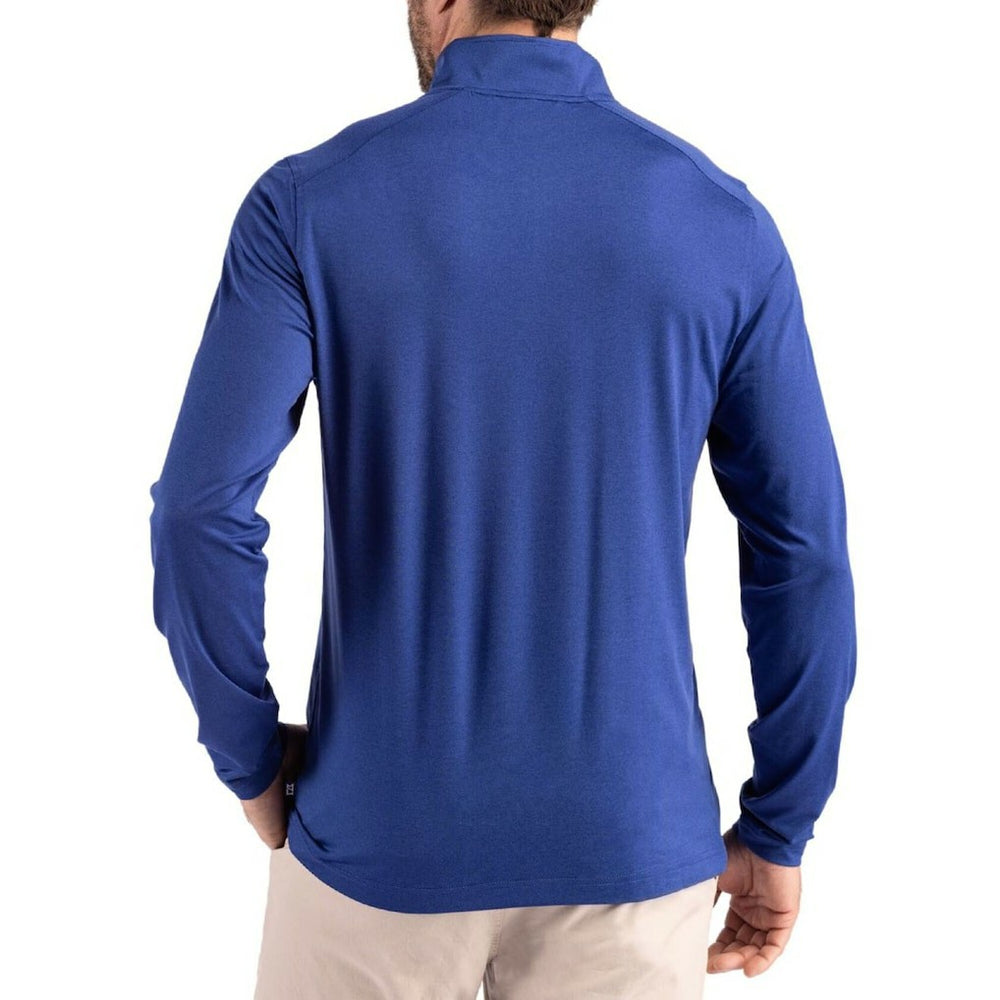 Cutter & Buck Coastline Epic Comfort Recycled Quarter-Zip Pullover - New York Giants Pullover