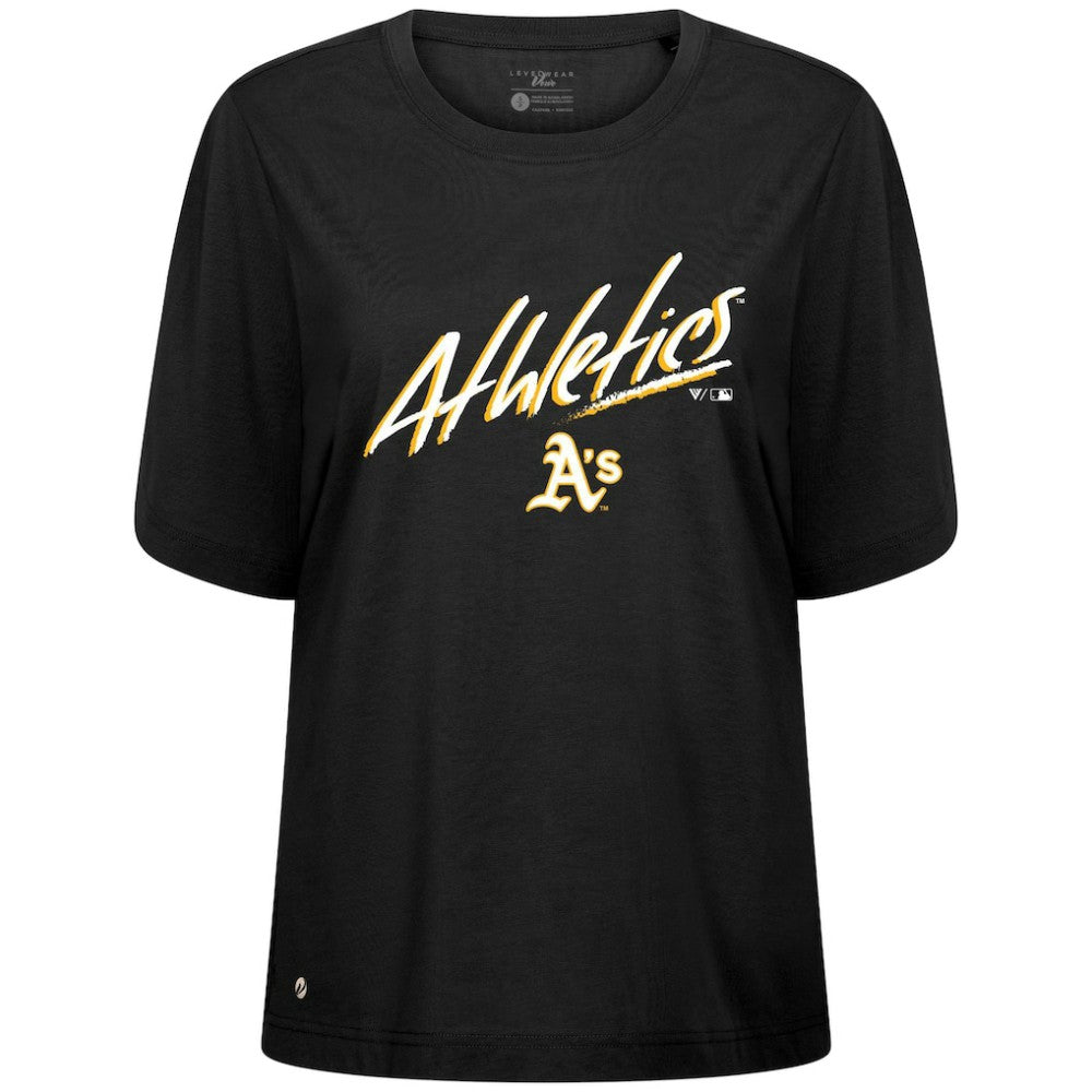 Black Athletics Levelwear Women's Bloom Sizzle T-Shirt