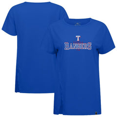 Royal Texas Rangers Levelwear Women's Influx Journey T-Shirt