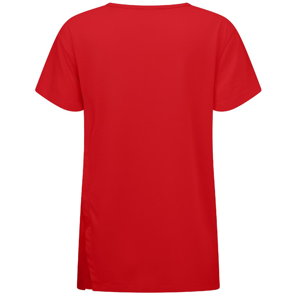 Red Cincinnati Reds Levelwear Women's Influx Journey T-Shirt