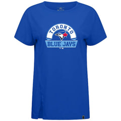 Royal Toronto Blue Jays Levelwear Women's Influx Banner Arch T-Shirt