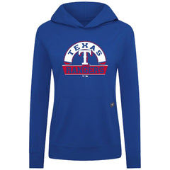Royal Texas Rangers Levelwear Women's Relay Banner Arch Long Sleeve T-Shirt Hoodie