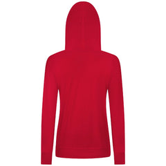 Red Cincinnati Reds Levelwear Women's Relay Banner Arch Long Sleeve T-Shirt Hoodie