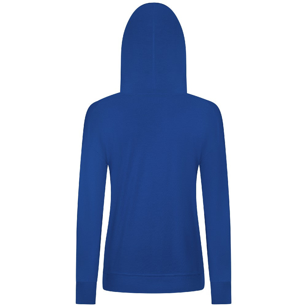 Royal Kansas City Royals Levelwear Women's Relay Banner Arch Long Sleeve T-Shirt Hoodie