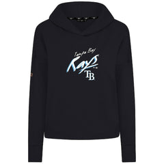 Black Tampa Bay Rays Levelwear Women's Sweet Sizzle Tri-Blend Hoodie
