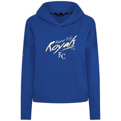Royal Kansas City Royals Levelwear Women's Sweet Sizzle Tri-Blend Hoodie