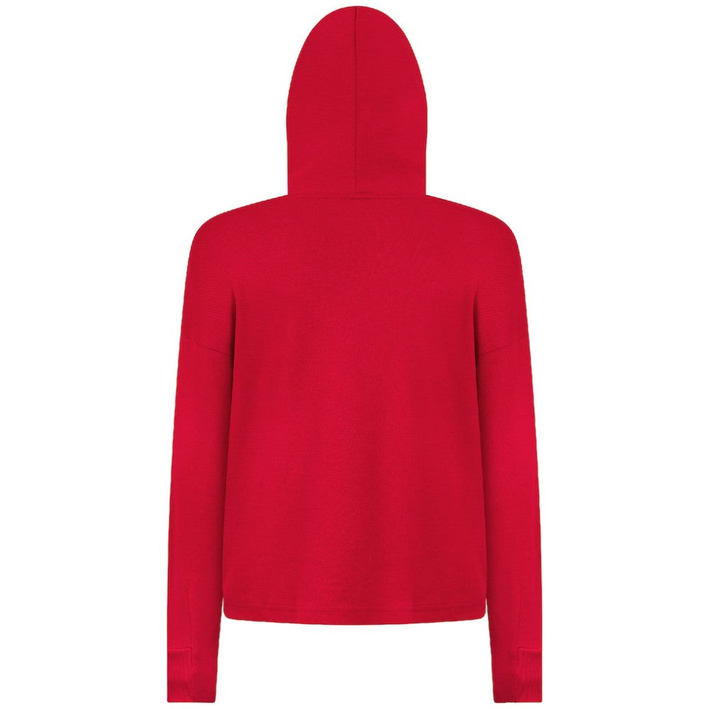 Red Minnesota Twins Levelwear Women's Sweet Sizzle Tri-Blend Hoodie