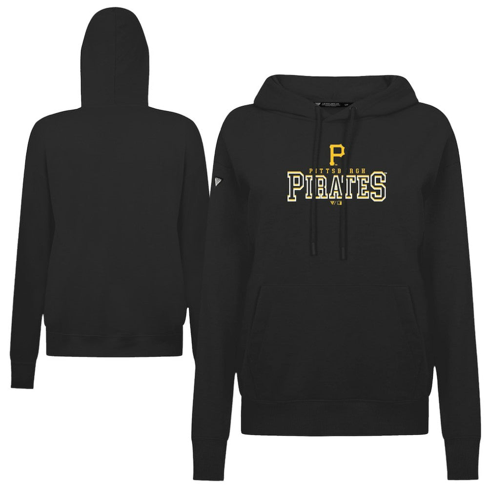 Black Pittsburgh Pirates Levelwear Women's Adorn Journey Hoodie