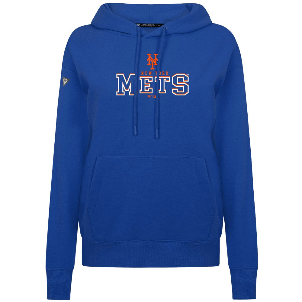 Royal New York Mets Levelwear Women's Adorn Journey Hoodie