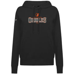 Black Baltimore Orioles Levelwear Women's Adorn Journey Hoodie