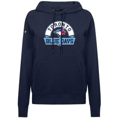 Royal Toronto Blue Jays Levelwear Women's Adorn Banner Arch Hoodie