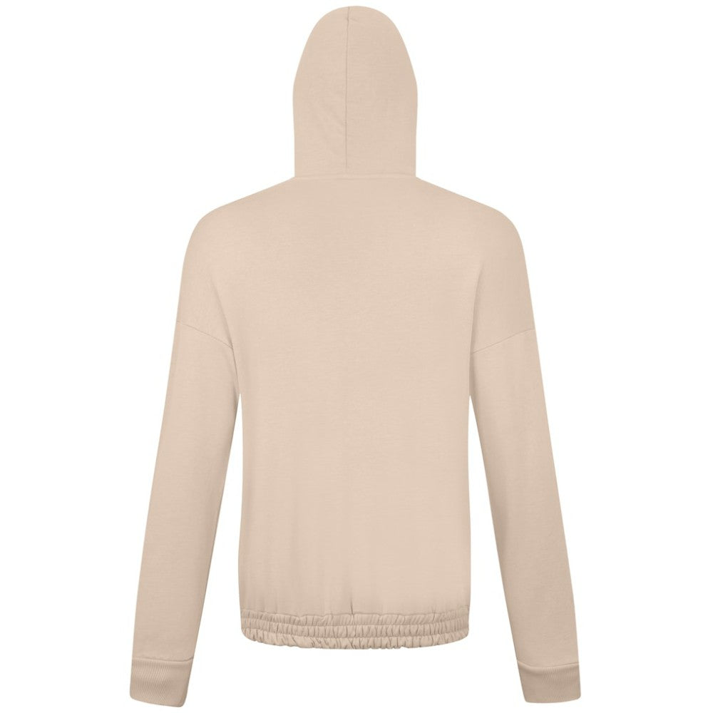 Khaki Detroit Tigers Levelwear Women's Oversized Waterfall Glide Hoodie