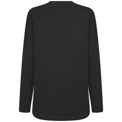 Black Milwaukee Brewers Levelwear Women's Oversized Beaudry Sizzle Top