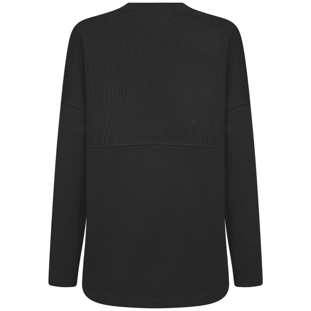 Black Colorado Rockies Levelwear Women's Oversized Beaudry Sizzle Top