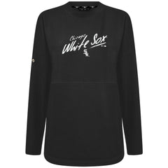 Black Chicago White Sox Levelwear Women's Oversized Beaudry Sizzle Top