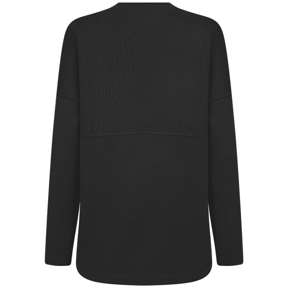Black Chicago White Sox Levelwear Women's Oversized Beaudry Sizzle Top