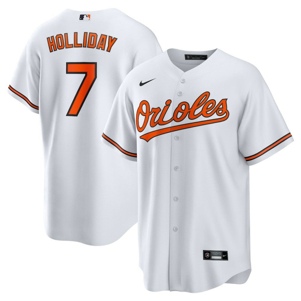 White Jackson Holliday Baltimore Orioles Nike  Youth Home Replica Jersey